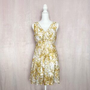 H&M Floral Fit & Flare Mini Dress